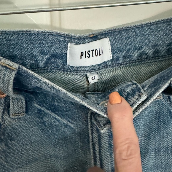 Pistola Rhea Mid-Rise Cargo Mini Skirt size 27 - Picture 3 of 6